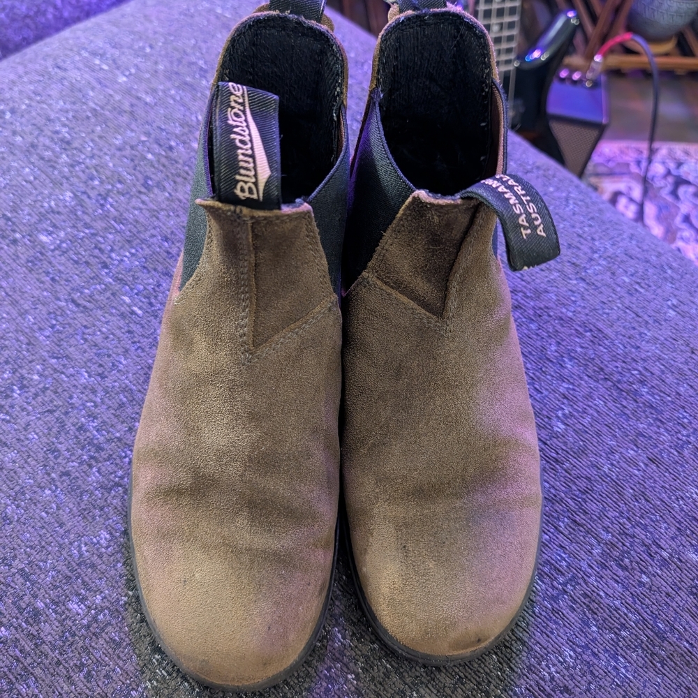 Olive suede blundstones - Picture 4 of 5
